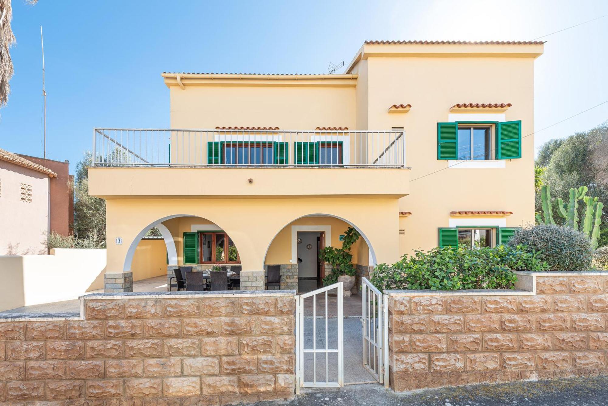 Tradicional Villa Calamar 7 Portocolom  Exterior photo